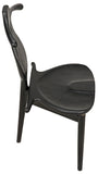 Noir Figaro Chair with Jewelry Box AE-37CHB