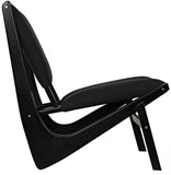 Noir Boomerang Chair AE-40CHB