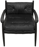 Noir Fogel Lounge Chair AE-42CHB