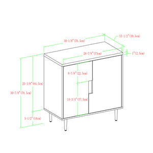 Addison 30" Modern Accent Cabinet