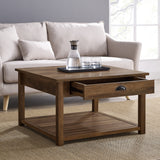 AF30CYSQCTRO - walker edison 30 square country coffee table