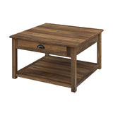 AF30CYSQCTRO - walker edison 30 square country coffee table