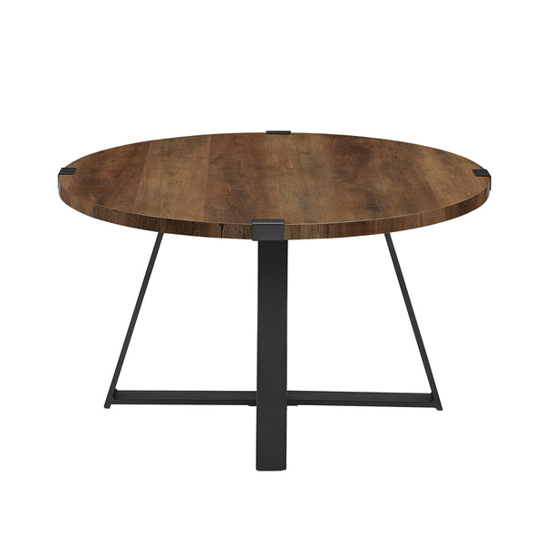 Rustic Round Coffee Table Rustic Oak