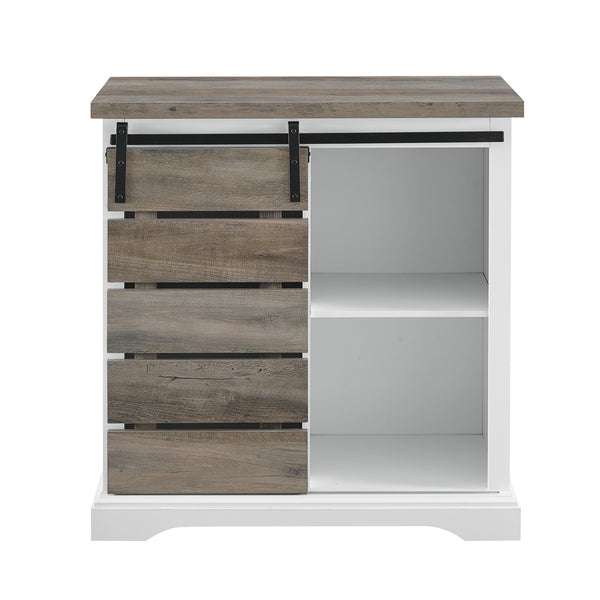 AF32ALSDGW - walker edison 32 rustic farmhouse tv stand af32alsdro af32alsdgw