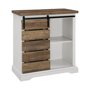 walker edison 32 rustic farmhouse tv stand af32alsdro af32alsdgw