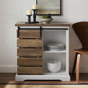 walker edison 32 rustic farmhouse tv stand af32alsdro af32alsdgw