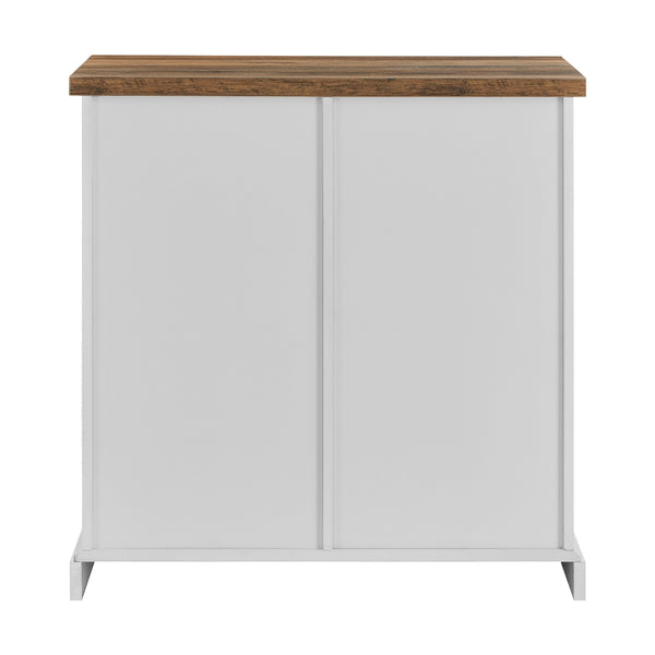 AF32ALXDRO - 32" Rustic Farmhouse Buffet Grey Wash