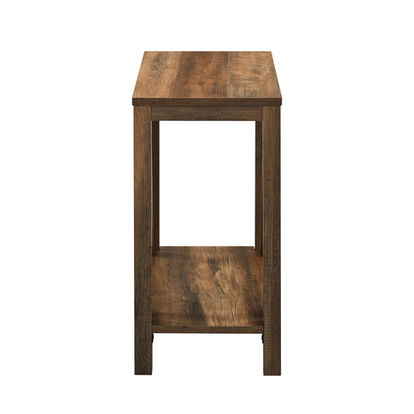 AFAFSTRO - Narrow A Frame Side Table Dark Walnut/White Oak