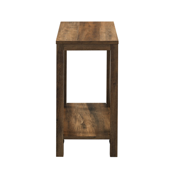 AFAFSTRO - Narrow A Frame Side Table Dark Walnut/White Oak