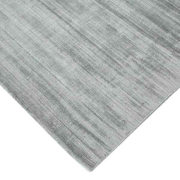 AMER Rugs Affinity AFN-1 Hand-Loomed Striped Transitional Area Rug Silver 10' x 14'