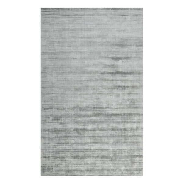 AMER Rugs Affinity AFN-1 Hand-Loomed Striped Transitional Area Rug Silver 10' x 14'