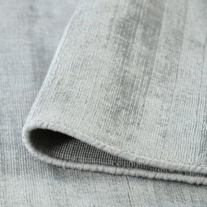 AMER Rugs Affinity AFN-1 Hand-Loomed Striped Transitional Area Rug Silver 10' x 14'