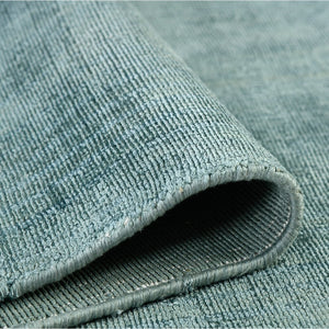 AMER Rugs Affinity AFN-11 Hand-Loomed Striped Transitional Area Rug Sea Blue 10' x 14'