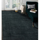 AMER Rugs Affinity AFN-12 Hand-Loomed Striped Transitional Area Rug Stone Gray 10' x 14'