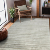 AMER Rugs Affinity AFN-3 Hand-Loomed Striped Transitional Area Rug Ivory 10' x 14'