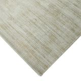 AMER Rugs Affinity AFN-4 Hand-Loomed Striped Transitional Area Rug Sand 10' x 14'