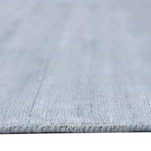 AMER Rugs Affinity AFN-5 Hand-Loomed Striped Transitional Area Rug Light Blue 10' x 14'