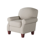 Fusion 532-C Transitional Accent Chair 532-C Davis Fog Accent Chair