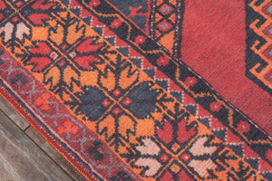 Momeni Afshar AFS16 Machine Made Traditional Medallion Indoor Area Rug Red 10' x 14' AFSHAAFS16REDA0E0