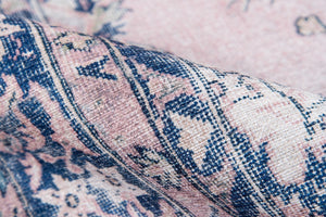 Momeni Afshar AFS30 Machine Made Traditional Medallion Indoor Area Rug Pink 10' x 14' AFSHAAFS30PNKA0E0