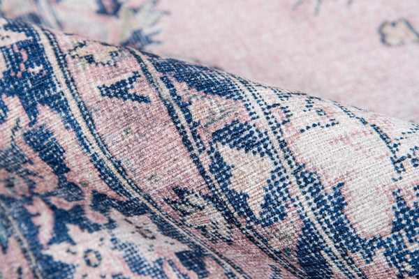 Momeni Afshar AFS30 Machine Made Traditional Medallion Indoor Area Rug Pink 10' x 14' AFSHAAFS30PNKA0E0