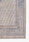 Momeni Afshar AFS34 Machine Made Traditional Floral Indoor Area Rug Blue 10' x 14' AFSHAAFS34BLUA0E0