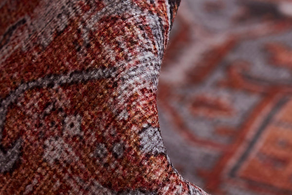 Momeni Afshar AFS36 Machine Made Traditional Medallion Indoor Area Rug Copper 10' x 14' AFSHAAFS36COPA0E0