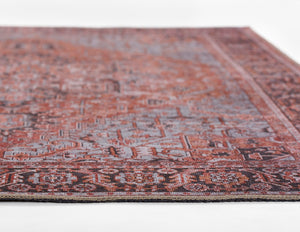 Momeni Afshar AFS36 Machine Made Traditional Medallion Indoor Area Rug Copper 10' x 14' AFSHAAFS36COPA0E0