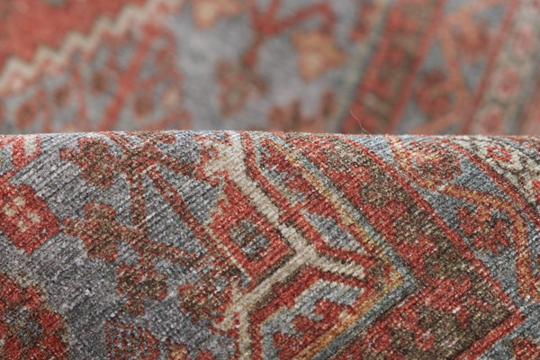 Momeni Afshar AFS38 Machine Made Traditional Medallion Indoor Area Rug Copper 10' x 14' AFSHAAFS38COPA0E0