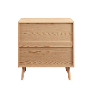 Walker Edison Boho 2 Door Solid Wood and Rattan Accent Cabinet XIIXR AFWDRT2DNL