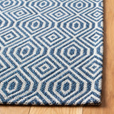 Augustine 400 Augustine 401  Power Loomed 62.5%Coton, 33.9%Polyester, 3.6%Viscose Rug Navy / Light Grey