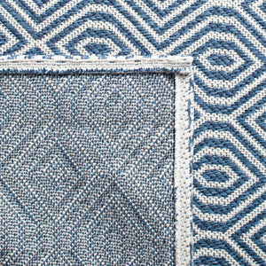Augustine 400 Augustine 401  Power Loomed 62.5%Coton, 33.9%Polyester, 3.6%Viscose Rug Navy / Light Grey