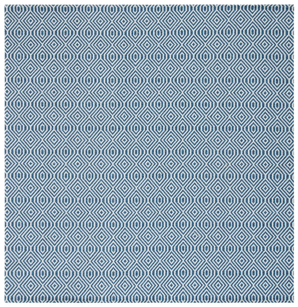 Augustine 400 Augustine 401  Power Loomed 62.5%Coton, 33.9%Polyester, 3.6%Viscose Rug Navy / Light Grey