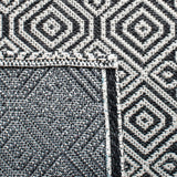 Augustine 400 Augustine 402  Power Loomed 65.0%Coton, 30.4%Polyester, 4.6%Viscose Rug Black / Light Grey