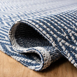 Augustine 400 Augustine 405  Power Loomed 61.4%Coton, 34.7%Polyester, 3.9%Viscose Rug Navy / Light Grey