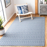 Augustine 400 Augustine 405  Power Loomed 61.4%Coton, 34.7%Polyester, 3.9%Viscose Rug Navy / Light Grey