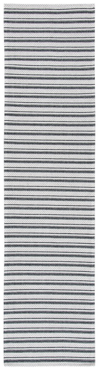 Augustine 400 Augustine 419  Power Loomed 67.8%Coton, 28.6%Polyester, 3.6%Viscose Rug Black / Light Grey