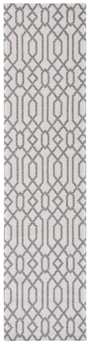 Augustine 400 Augustine 421  Power Loomed 74.8%Coton, 21.9%Polyester, 3.3%Viscose Rug Anthracite / Light Grey