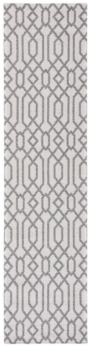 Augustine 400 Augustine 421  Power Loomed 74.8%Coton, 21.9%Polyester, 3.3%Viscose Rug Anthracite / Light Grey