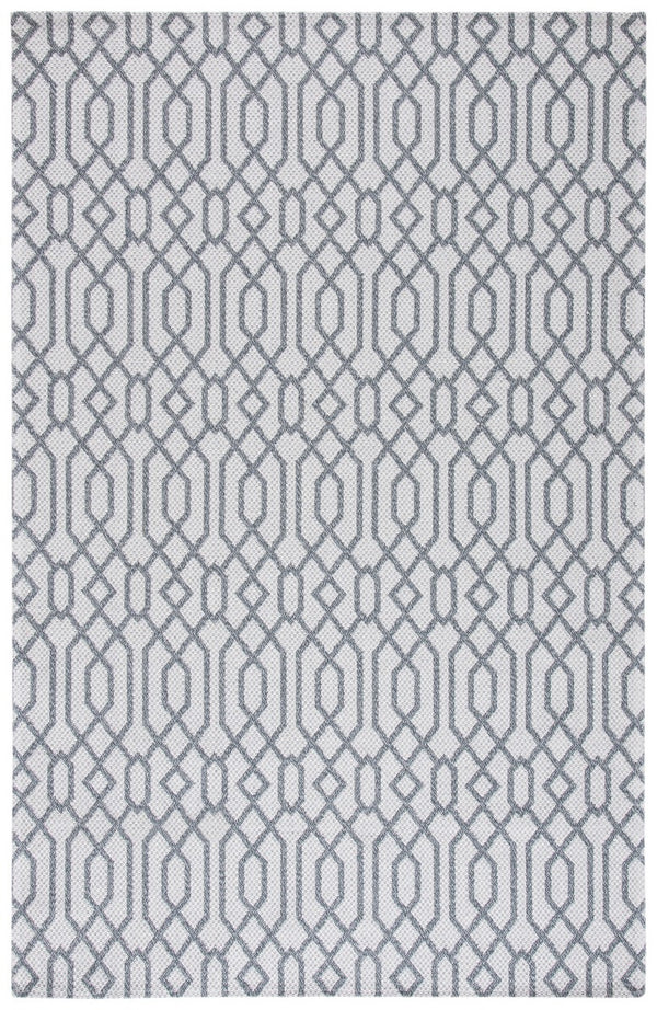 Augustine 400 Augustine 421  Power Loomed 74.8%Coton, 21.9%Polyester, 3.3%Viscose Rug Anthracite / Light Grey