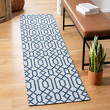 Augustine 400 Augustine 421  Power Loomed 67.3%Coton,30.2%Polyester, 2.5%Viscose Rug Navy / Light Grey