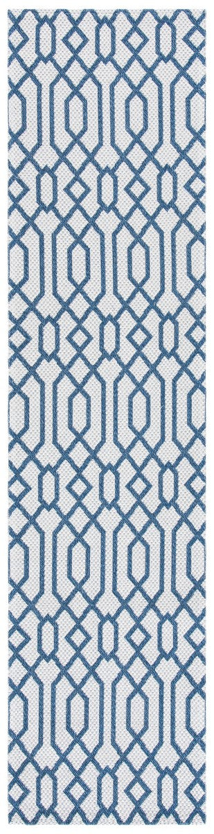 Augustine 400 Augustine 421  Power Loomed 67.3%Coton,30.2%Polyester, 2.5%Viscose Rug Navy / Light Grey