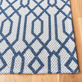 Augustine 400 Augustine 421  Power Loomed 67.3%Coton,30.2%Polyester, 2.5%Viscose Rug Navy / Light Grey