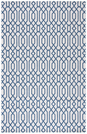 Augustine 400 Augustine 421  Power Loomed 67.3%Coton,30.2%Polyester, 2.5%Viscose Rug Navy / Light Grey