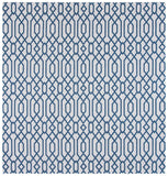 Augustine 400 Augustine 421  Power Loomed 67.3%Coton,30.2%Polyester, 2.5%Viscose Rug Navy / Light Grey