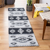 Augustine 400 Augustine 426  Power Loomed 63.7%Coton,30.8%Polyester, 5.5%Viscose Rug Black / Light Grey