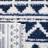 Safavieh Augustine 847 Power Loomed 8% Polyester/92% Recycle cotton Rug AGT847N-9