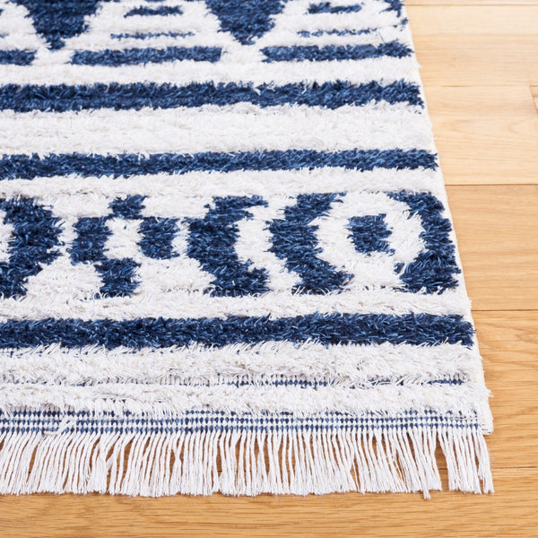 Safavieh Augustine 849 Power Loomed 8% Polyester/92% Recycle cotton Rug AGT849N-9