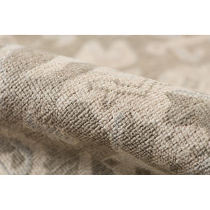 AMER Rugs Ainsley AIN-3 Hand-Knotted Bordered Classic Area Rug Taupe 10' x 14'