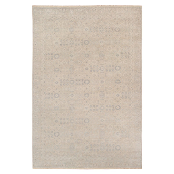 AMER Rugs Ainsley AIN-4 Hand-Knotted Bordered Classic Area Rug Gray 10' x 14'